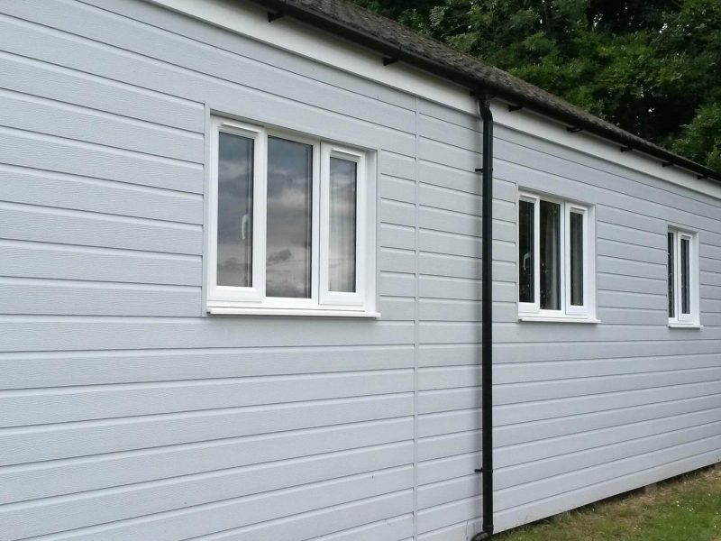 composite cladding installation