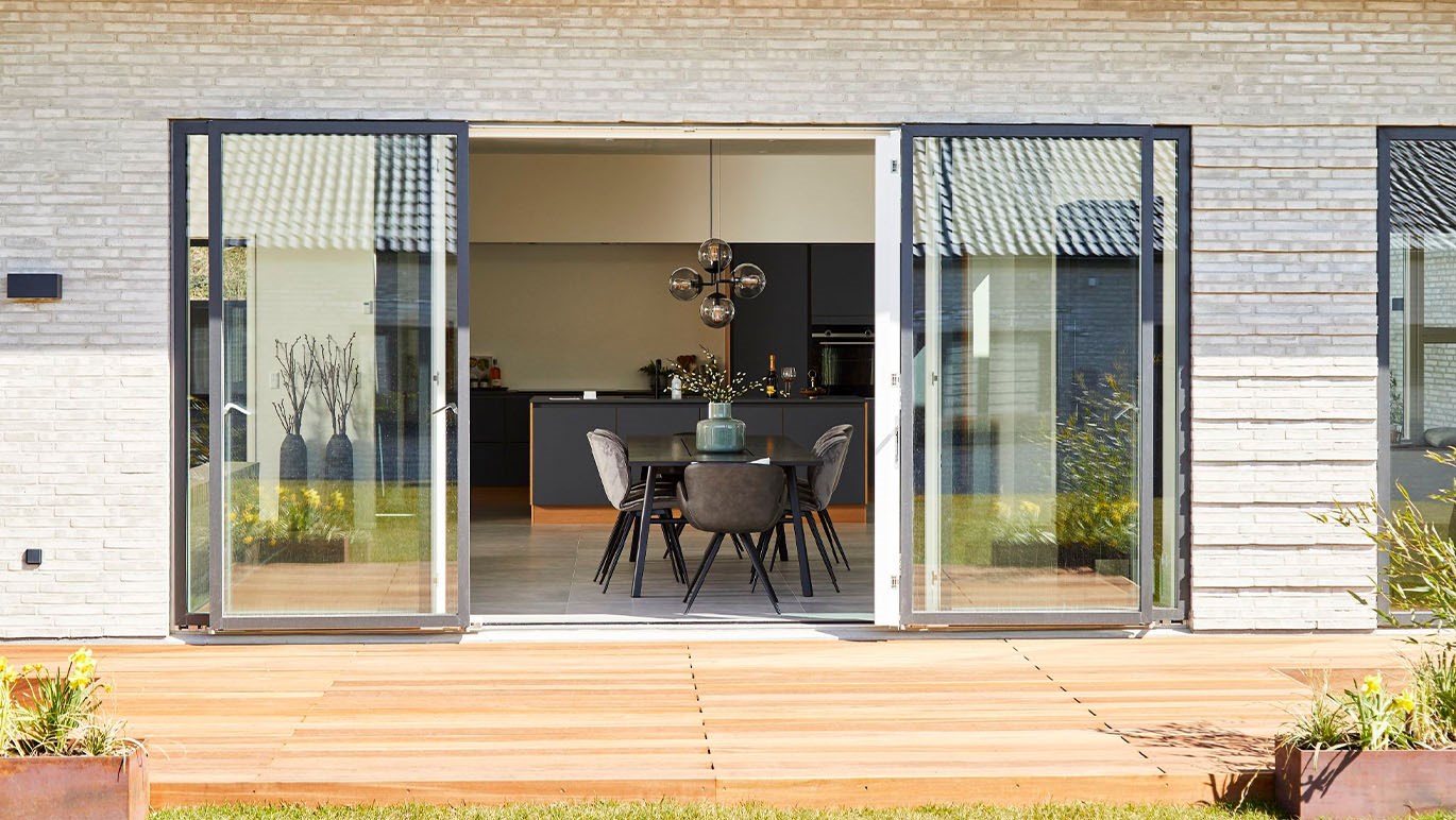 double sliding door