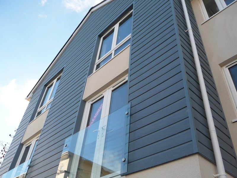 upvc cladding new build fortex