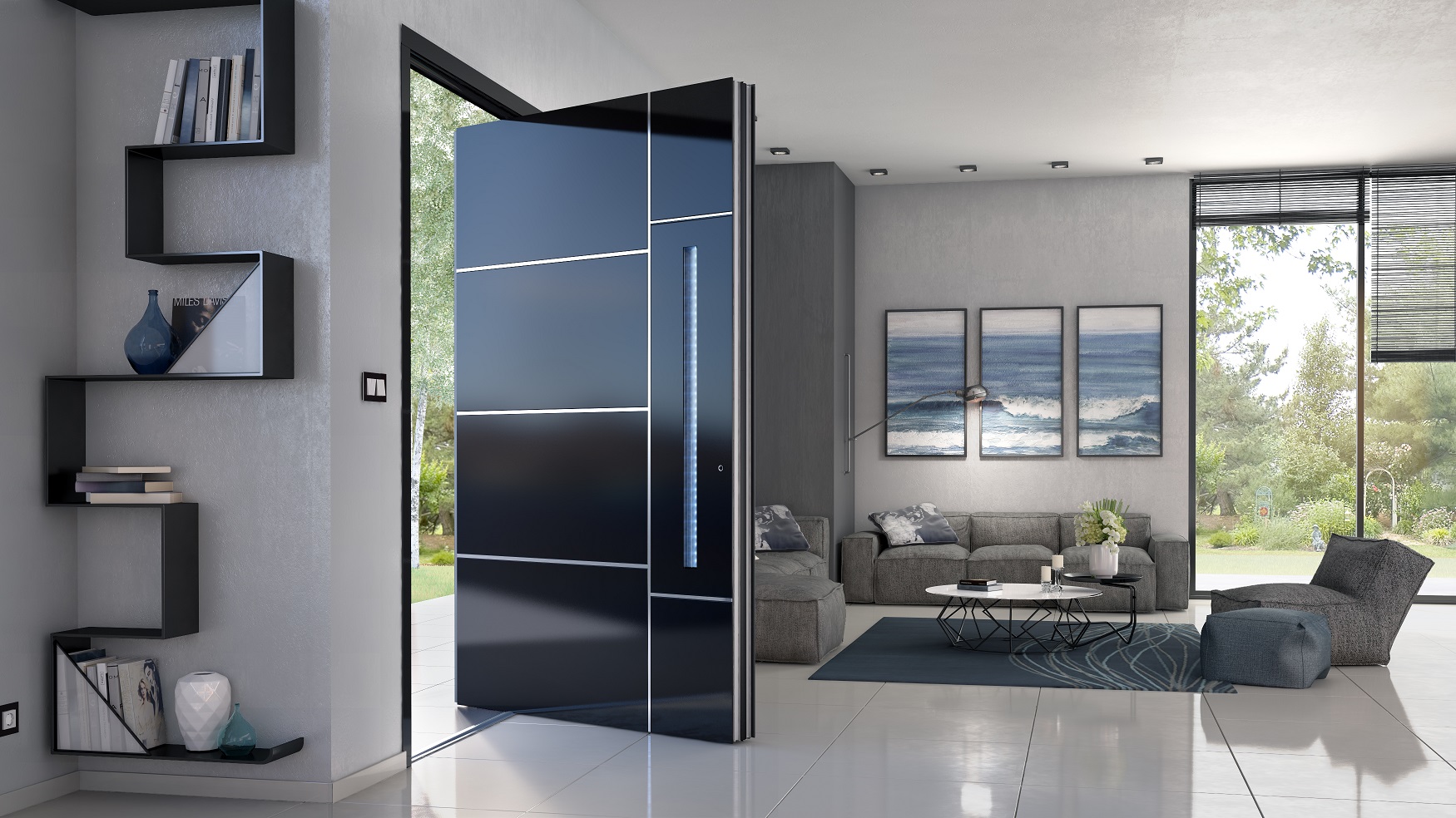 pivot door