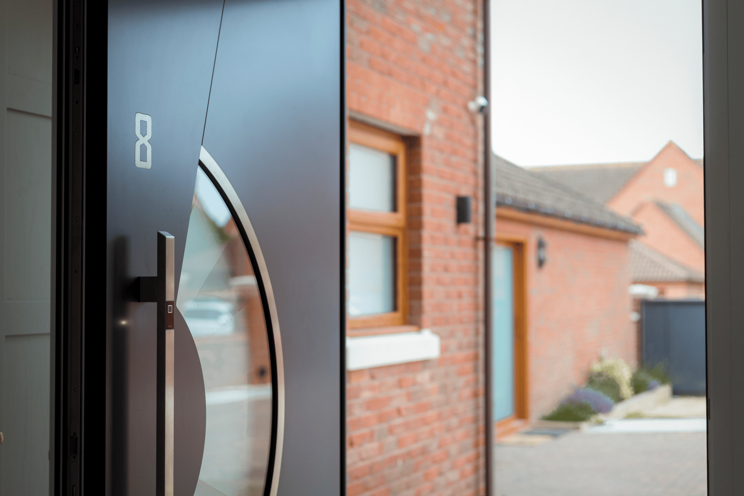 500 with numeral in door