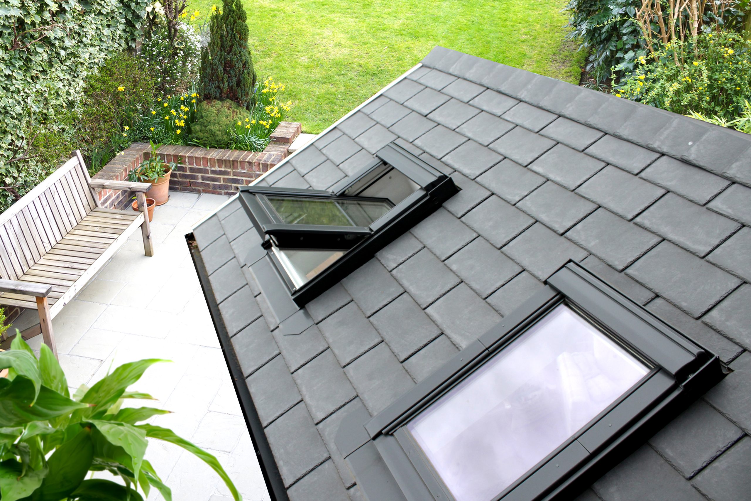 Tiled conservatory roofs
